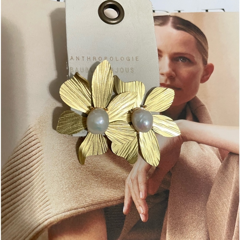 - New - Anthropologie earrings - Picture 1 of 2